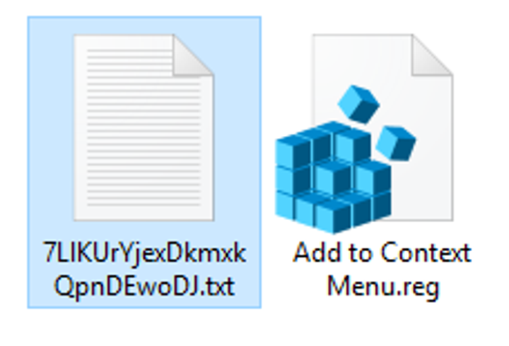 Generate New Name by one click in Context Menu Script