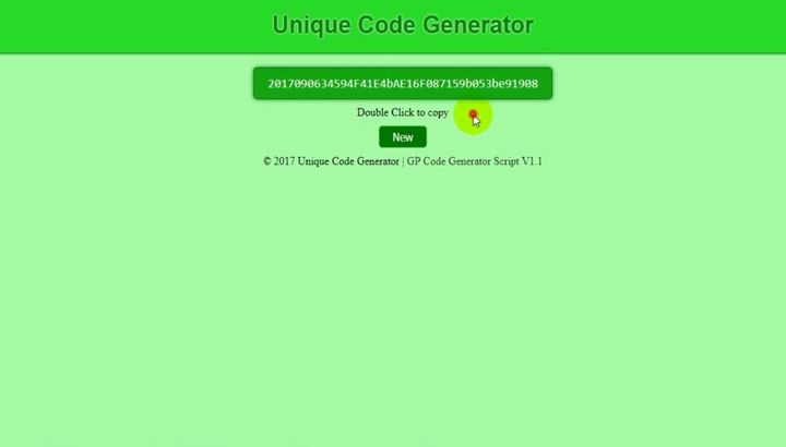 GP Code Generator Plugin V1.1